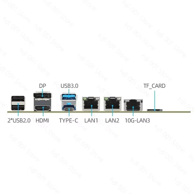 Mini Itx Dual 2.5G Nas Motherboard - Płyta główna Mini ITX do serwerów