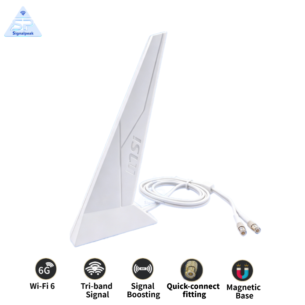 Z890 Wi-Fi 7 Motherboard - Oryginalna antena Wi-Fi 7 z modułem