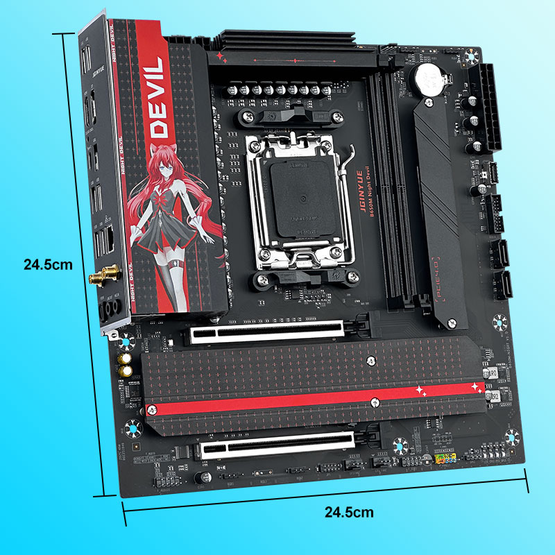 Płyta główna JGINYUE B650M NIG – X870E Atx Motherboard recenzja i cena