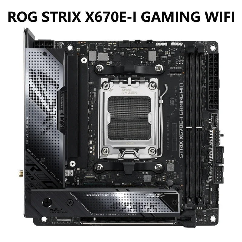 ASUS ROG STRIX X670E-I GAMING  – X670E Itx Motherboard recenzja i cena